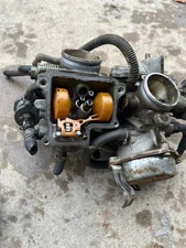1984-1987 Honda Shadow 700 VT700C OEM Carburetor Carb Rack Intake Choke COMPLETE