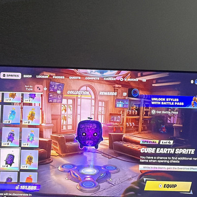 Fortnite Cube Earth Sprite Special Lv 4