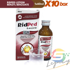 1x 60ml RidPed Lotion Benzyl Benzoate 25  Original Formula  Exp on 2027  NEW