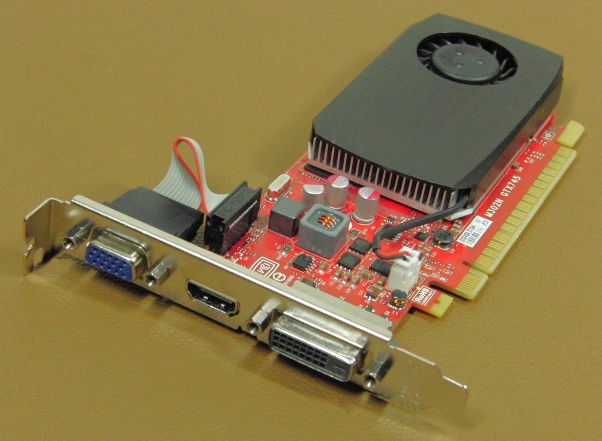 Nvidia GeForce GTX 745 4GB GDDR3 PCIe Graphics Video Card HDMI DVI VGA