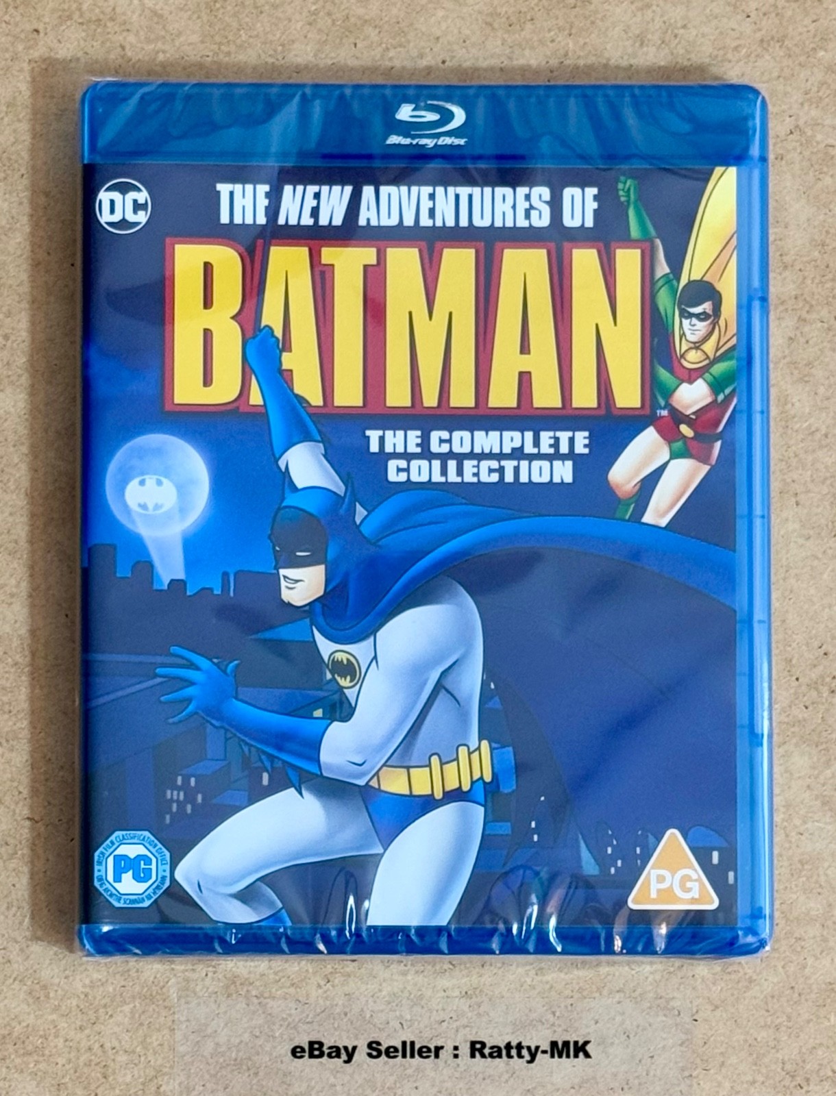 THE NEW ADVENTURES OF BATMAN : THE COMPLETE COLLECTION (UK) BLU RAY - NEW