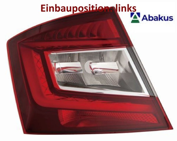 Abakus 665-1945L-UE Heckleuchte Links RüCklicht Hecklicht RüCkleuchte-image