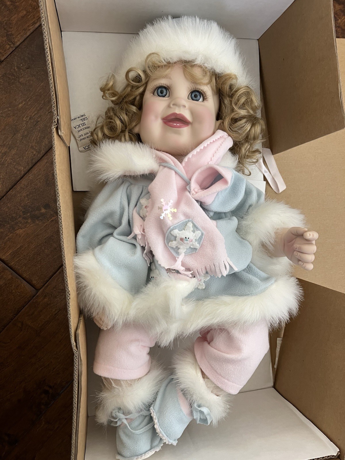 Adora Name Your Own Baby Blonde Curly Hair Vinyl Doll Origin