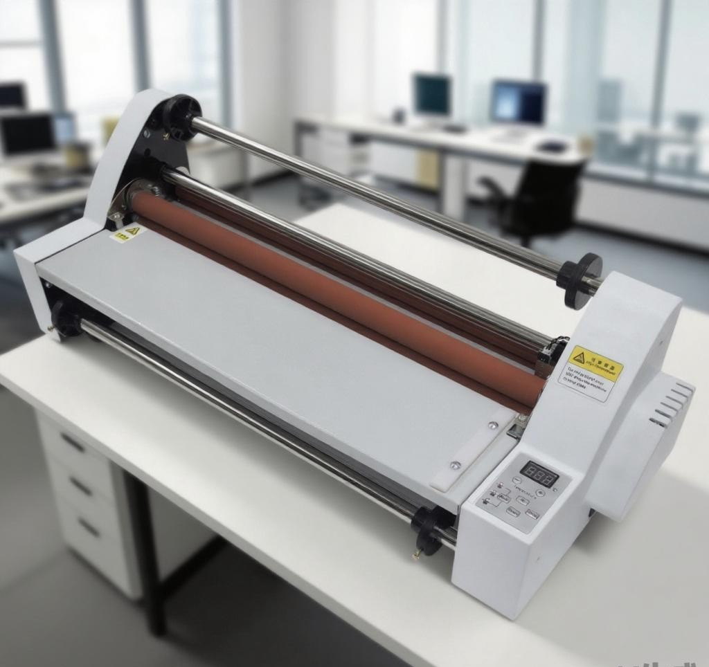 13.78in A3 Roll Laminator Single-sided&Double-sided Laminating Machine Picture