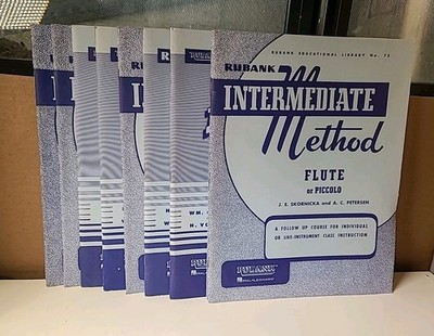Rubank Intermediate Method Flute or Piccolo   Skornicka Hal Leonard