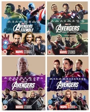 4 Film Marvel Avengers Collection : Avengers Assemble + Age of Ultron + Infinity