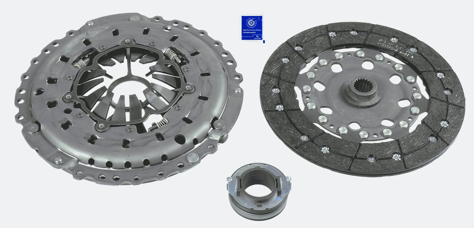 Kit d'embrayage Sachs résistant pour résoudre le patinage OE 41100-3A200