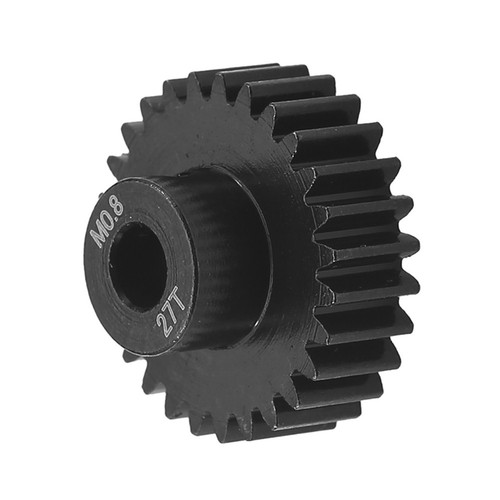 Pignon Moteur Arrière 27T M0.8 Pour Traxxas 1/7 Desert Racer – Neuf, Noir