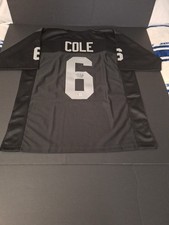 LAS VEGAS RAIDERS A.J. COLE AUTOGRAPHED CUSTOM XL JERSEY BECKETT COA