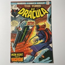 Tomb of Dracula #20 (1974) First Full Appearance of Doctor Sun FN/VF