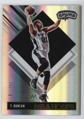 2024-25 Panini NBA Hoops Tribute Premium Box Set 56/199 Tim Duncan #297 HOF 1gh7