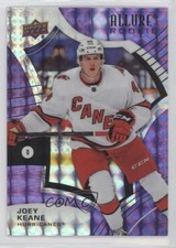 2021-22 Upper Deck Allure Rookies Purple Diamond 8/10 Joey Keane #112 0ol6