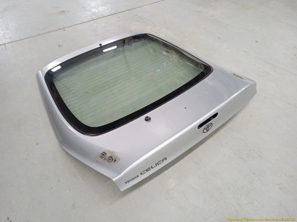 Toyota Celica GTS HATCHBACK Rear Trunk Tailgate With Back Glass Silver Fit 96-99 Foto 2 de 4