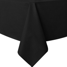 100 Waterproof Rectangle PVC Tablecloth - 54 x 78 Inch - Oil Proof Spill Pro...