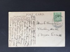 GB 1915 INGHAM NORWICH RUBBER POSTMARK ON POSTCARD TO ONGAR