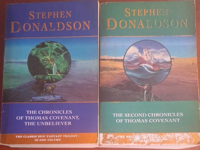 The First & Second Chronicles of Thomas Covenant Omnibuses by Stephen Donaldson