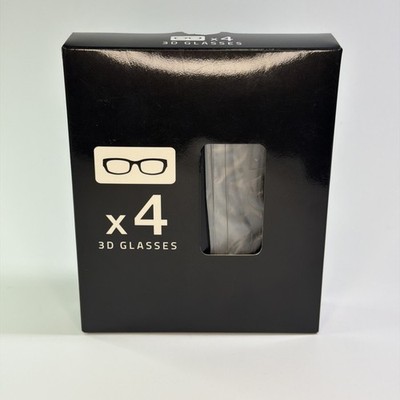 4X New Genuine Samsung TV 3D Glasses SSG-5100GB Box of 4