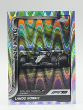 2025 Topps Chrome F1 Lando Norris #147 Award Winners RayWave Refractor McLaren