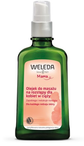 Weleda olejek do masażu na rozstępy dla kobiet w ciąży eco 100 ml - Imagen 1 de 1