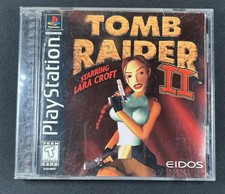 Sony PlayStation PS1 - Tomb Raider 2 II (1997) - CIB, Registration Card, Tested