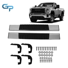 6" Running Boards Side Step Nerf Bar For Silverado Regular Cab 2007-2017 2018
