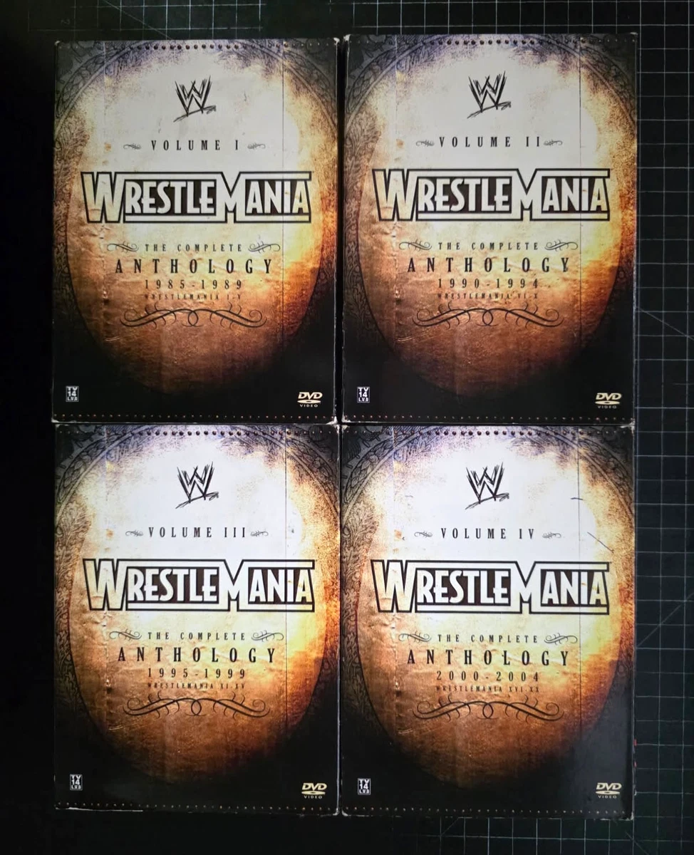 Wrestlemania Anthology for sale | eBay