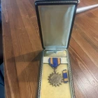 Original WWII US Air Force Eagle Medal Ribbon - Military Vintage - U.S. With Box