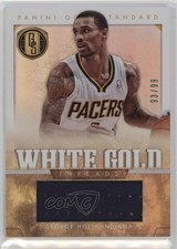 2012-13 Panini Gold Standard White Gold Threads 93/99 George Hill #10 00ix