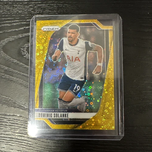 2024-25 Panini EPL Prizm Dominic Solanke Gold Disco 5/10