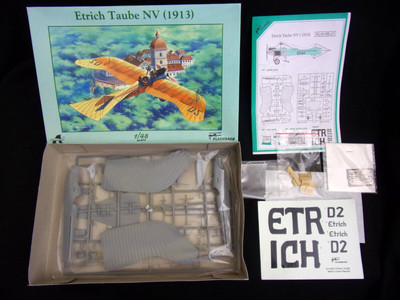 Etrich Taube NV (1913)  1:48 Flashback KLH 8921  plastik model