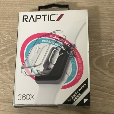   Raptic Defense 360x Screen Protection- Apple Watch 38mm