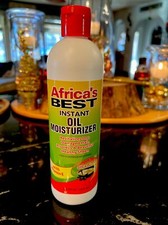 Africa's Best Instant Oil Moisturizer with Shea Butter 12 oz