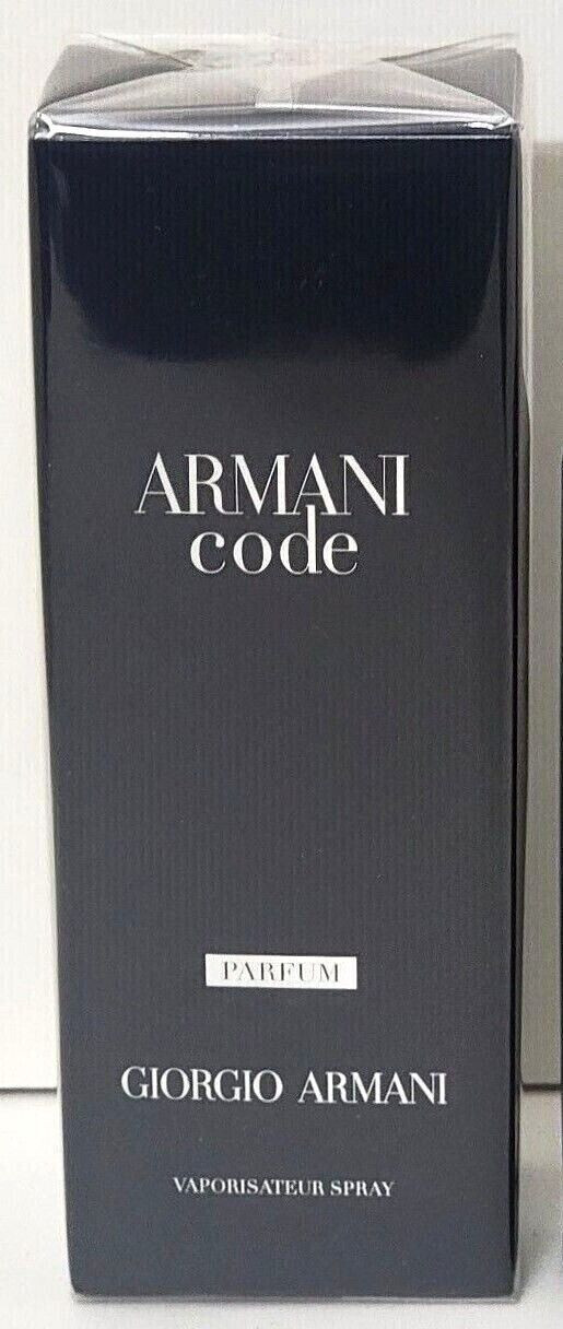GIORGIO ARMANI CODE Parfum SPRAY 0.5 fl. oz. 15ml Men's NEW SEALED in BOX