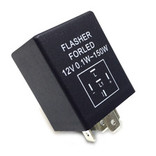 LED Blinker Relais 5 Polig 12V  Blinkrelais L...