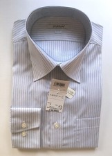 DURBAN Premium Button Down Shirt White Size M 39cm Neck 86cm Sleeve From JAPAN