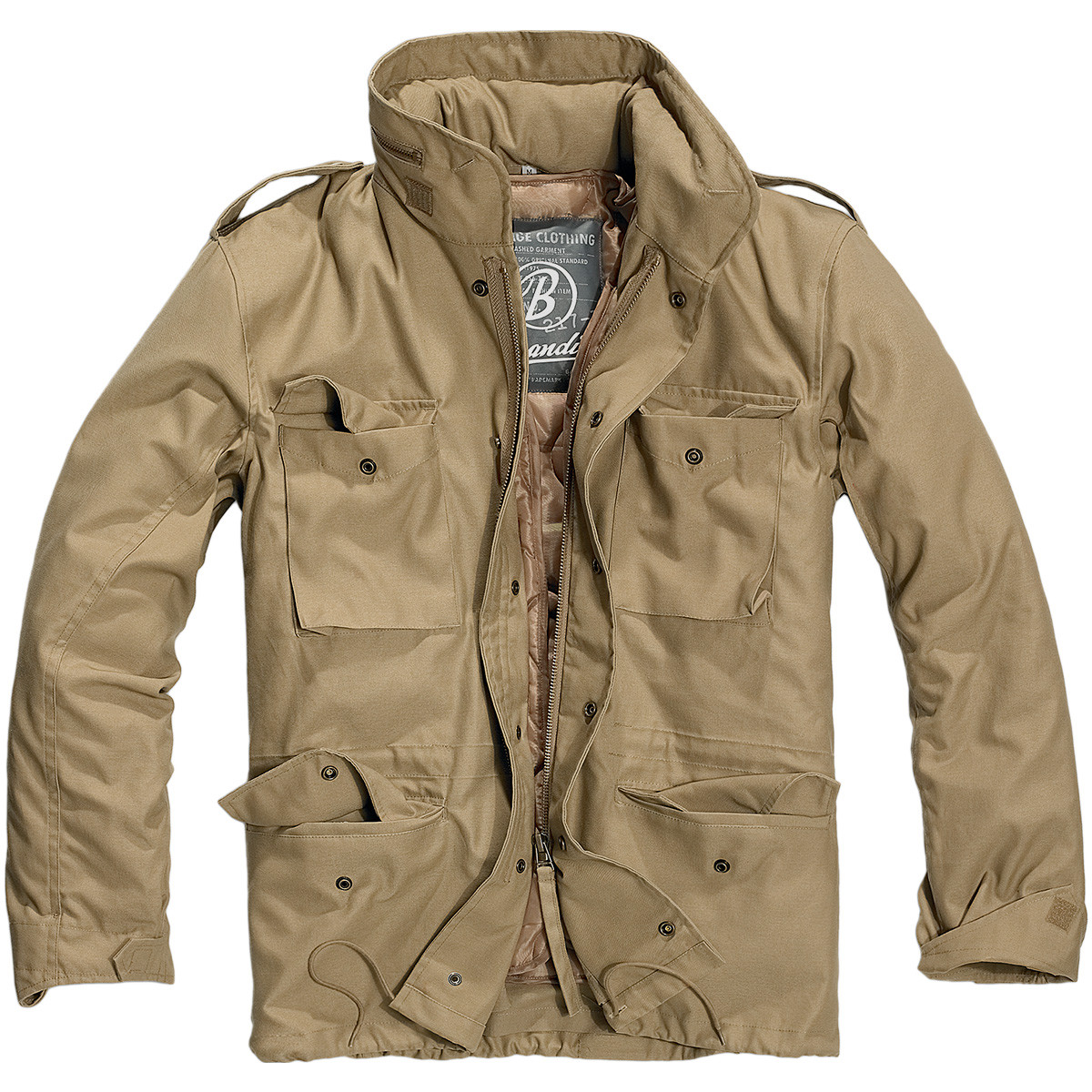BRANDIT CLASSIC M65 MILITARY FIELD JACKET VINTAGE MENS COAT TRAVEL