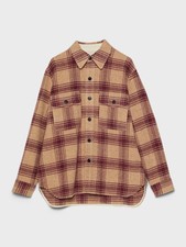 Isabel Marant Womens Fxon Manteau In Burgundy