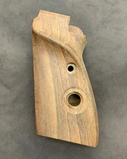 Beretta Model 76 Turkish Walnut Wood Grips Set. Handmade. Fits Mod 101. A Plus.