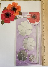 Thin Flower Die For Quilling  Floral Punch NEW POPPY/ANEMONE NIP