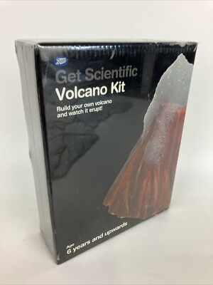Holen Sie sich wissenschaftliches Vulkan-Set Bauen Sie Ihren eigenen Vulkan und beobachten Sie, wie er Stiefel ausbricht
