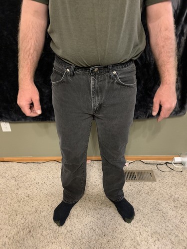 Regular Fit Jeans Black 33x30 | eBay