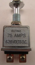 Push Pull Switch Heavy Duty 75 Amp Pull Switch 6-28V DC