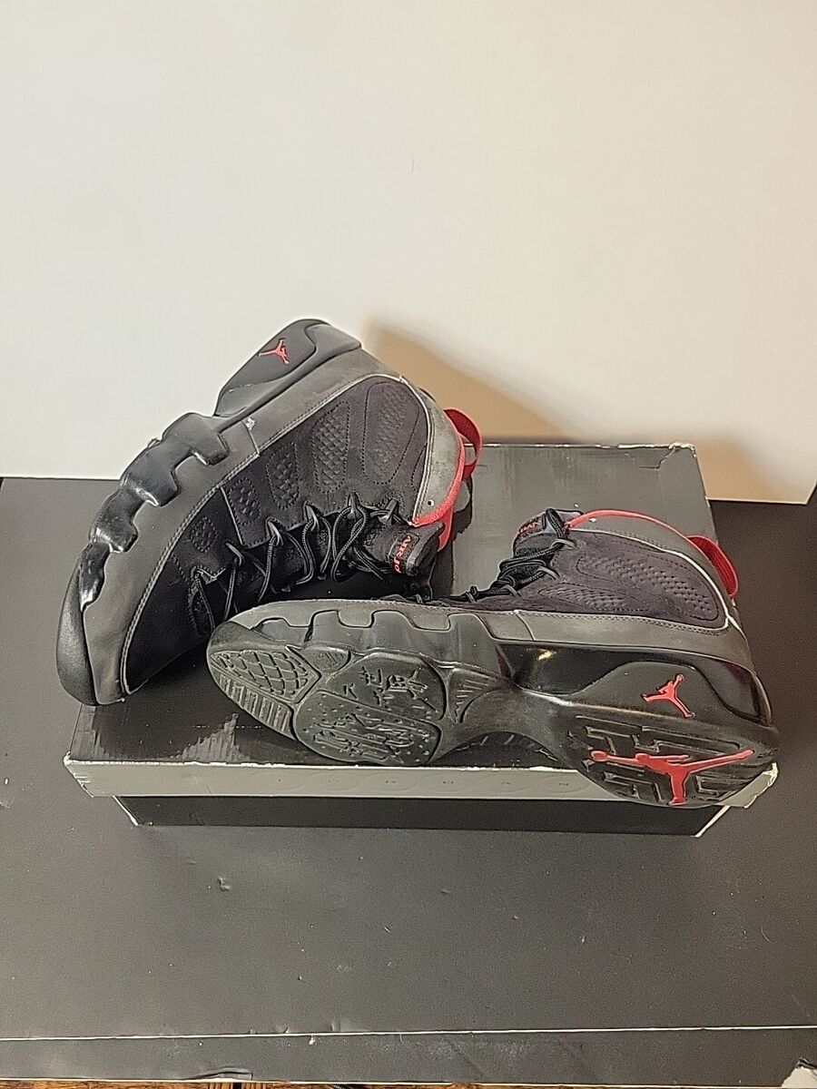 Air Jordan 9 Retro Mens Black/Varsity Red-Dark Charcoal Air Jordan 9 Retro Mens Black/Varsity Red-Dark Charcoal