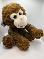 Inter-American 12  Brown Gorilla Monkey Chimp Plush Sparkle Ears