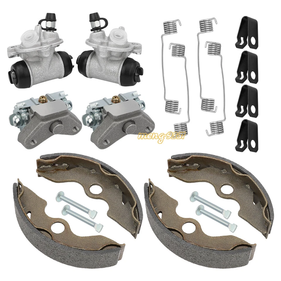 Cilindro de rueda de freno delantero y zapatas de ajuste para Honda TRX250 Recon 250 1997-2020 Foto 2 de 4