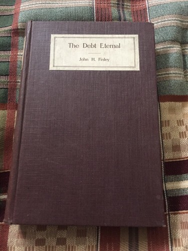 The Debt Eternal By John Finley 1923 Book Vtg Education Children Youth - 第 2/9 張圖片