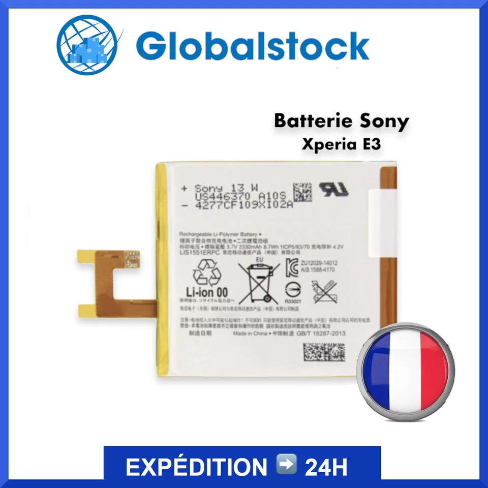 BATTERIE SONY XPERIA C5/X/XA/XA1/XA2/XZ/Z/XZ/XZ1/Z2A/XZ2/E3/E4/E5/M2/M4 ULTRA - Photo 3/4