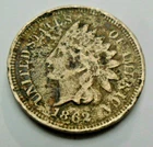 1862 P Indian Head Cent Penny  *VG DETAILS - VERY GOOD DETAILS*  *FREE SHIPPING*