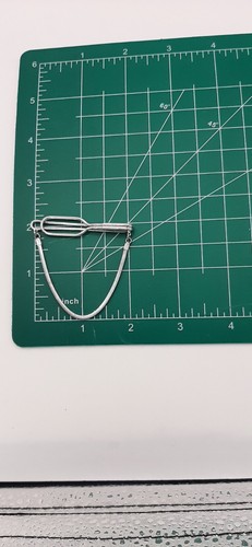 Vintage Forstner FCC Sterling Tie Chain With Tie Clip Suave Classic Sleek 925 8g - Picture 9 of 16