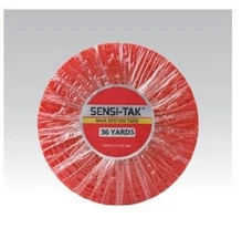 Walker Sensi-Tak Tape Red Liner Clear Wig Toupee Hairpiece Roll 36 Yard 